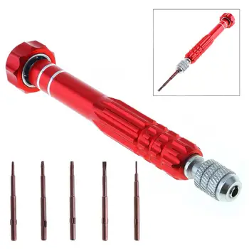 Multifunction 5 in 1 Screwdriver using S2 alloy steel with Phillips Slotted Pentagon T Type for Mobile Phone / Computer Repair 
Multifunction 5 in 1 Screwdriver using S2 alloy steel with Phillips Slotted Pentagon T Type for Mobile Phone / Computer Repair