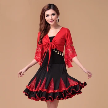New Fashion Latin Square dance clothes skirt set with cape for women/female dancer,costume performance wear training dress L1068
New Fashion Latin Square dance clothes skirt set with cape for women/female dancer,costume performance wear training dress L1068