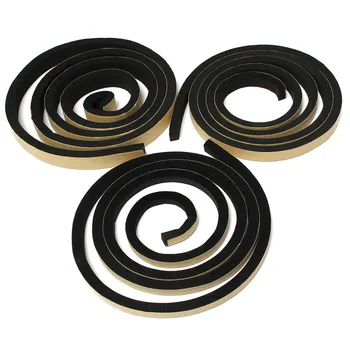 2m EPDM Self Adhesive Foam Sealing Tape Strip Draught Excluder EPDM Rubber Three Sizes Thickness 10mm For Door Window Seal Strip
2m EPDM Self Adhesive Foam Sealing Tape Strip Draught Excluder EPDM Rubber Three Sizes Thickness 10mm For Door Window Seal Strip