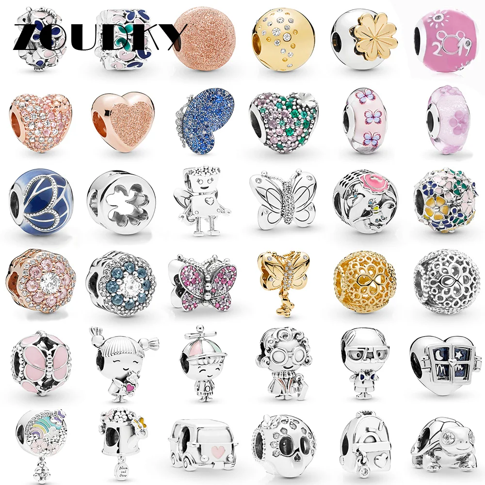 ZOUDKY NEW 2019 100% 925 Sterling Silver Spring Robot Butterfly Flower Charm Women's Fit Diy Bracelet Original Fashion Jewelry
ZOUDKY NEW 2019 100% 925 Sterling Silver Spring Robot Butterfly Flower Charm Women's Fit Diy Bracelet Original Fashion Jewelry