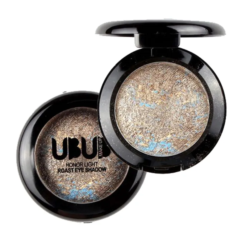 

UBUB Light texture but long lasting up to 8 hours Single Baked Eye Shadow Powder Palette Shimmer Metallic Eyeshadow Palette Anne