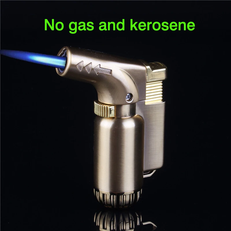Hot Outdoor Compact Butane Jet Lighter Turbo Torch Lighter Fire Windproof Spray Gun Metal Lighter 1300 C NO GAS
Hot Outdoor Compact Butane Jet Lighter Turbo Torch Lighter Fire Windproof Spray Gun Metal Lighter 1300 C NO GAS