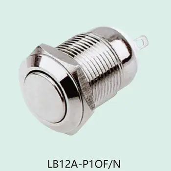 12mm Metal PushButton Switch without light Car Start Horn Speaker Bell Automatic Reset unlock type waterproof 10pcs/lot
12mm Metal PushButton Switch without light Car Start Horn Speaker Bell Automatic Reset unlock type waterproof 10pcs/lot