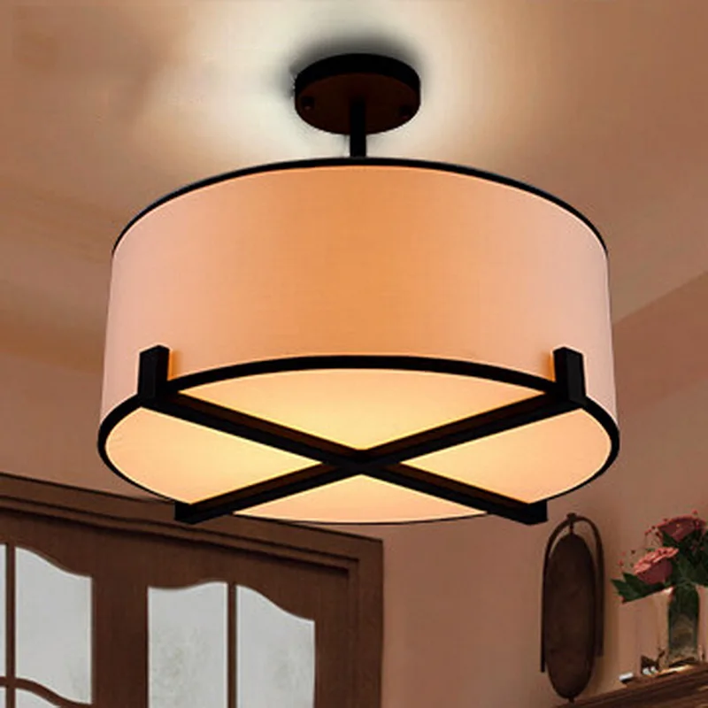Nordic Loft Style Living Room Ceiling Light Dining Room Light Bedroom Fabric Half Ceiling Lights DIA600MM Free Shipping
Nordic Loft Style Living Room Ceiling Light Dining Room Light Bedroom Fabric Half Ceiling Lights DIA600MM Free Shipping