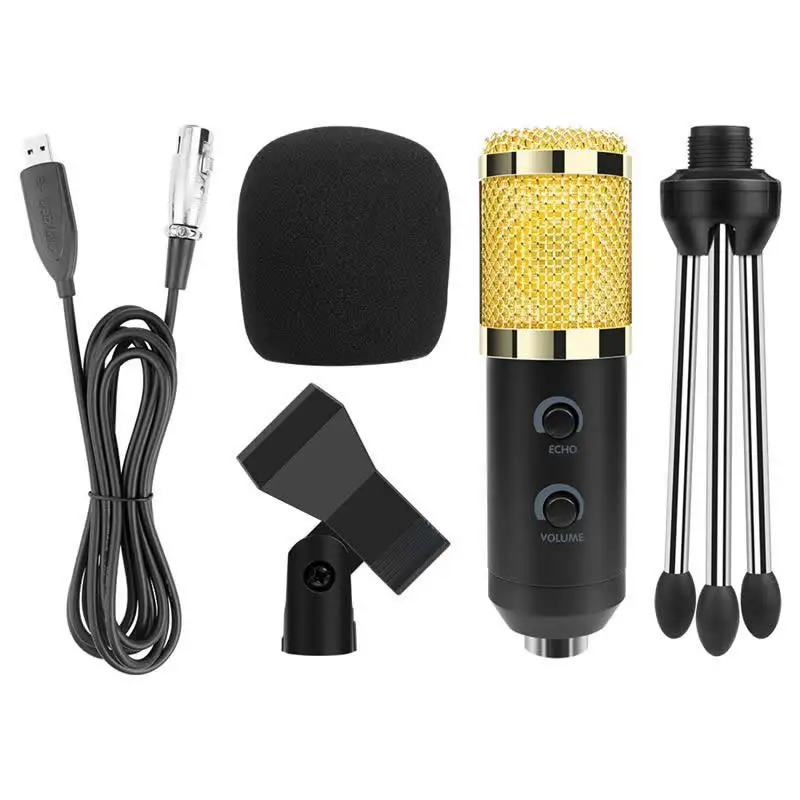 BM900 Professional Condenser Microphone High Quality 3.5mm Wired with USB Power Supply Sound Recording microphone for computer
BM900 Professional Condenser Microphone High Quality 3.5mm Wired with USB Power Supply Sound Recording microphone for computer