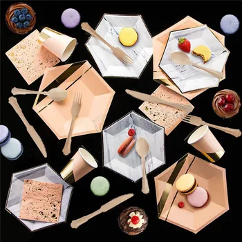 24 sets Marble/Blush pink Foil Gold Party Kit Bridal Shower Wedding Tableware Paper Plates Dishes Cups Napkin Drinking Straws
24 sets Marble/Blush pink Foil Gold Party Kit Bridal Shower Wedding Tableware Paper Plates Dishes Cups Napkin Drinking Straws