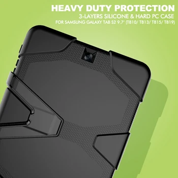 New Arrival Hybrid Army Heavy Duty Silicone Cover for Samsung Galaxy Tab S2 9.7 T810 T813 T815 T819 9.7" Tablet Funda Case
New Arrival Hybrid Army Heavy Duty Silicone Cover for Samsung Galaxy Tab S2 9.7 T810 T813 T815 T819 9.7" Tablet Funda Case