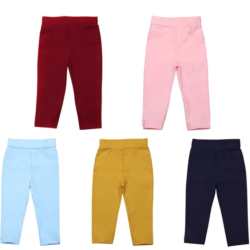 1-6Year's Children Long Pants Casual Blue/Pink/Red/Yellow/Light Blue Stretch Trousers 2018 Newest Kids Boys Girl Slim Sweatpants
1-6Year's Children Long Pants Casual Blue/Pink/Red/Yellow/Light Blue Stretch Trousers 2018 Newest Kids Boys Girl Slim Sweatpants