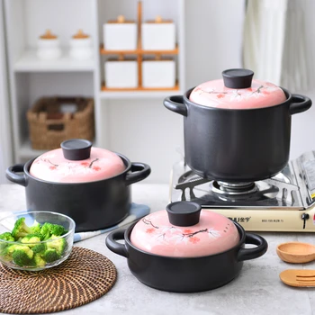 Handmade Chinese casserole pot home cooking soup noodle porridge high temperature stew hot milk ceramic pot stewpan saucepan
Handmade Chinese casserole pot home cooking soup noodle porridge high temperature stew hot milk ceramic pot stewpan saucepan