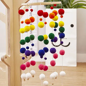 Baby Bells Toys Rattles Wooden Wind Chimes Bell Plush Beads Chimes Toys Kids Room Bed Mobile Hanging Decor Photography Gifts
Baby Bells Toys Rattles Wooden Wind Chimes Bell Plush Beads Chimes Toys Kids Room Bed Mobile Hanging Decor Photography Gifts