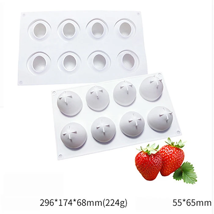 Fruit series Shaped Cake Silicone Mold Baking Cupcake Silicone Mousse Mould Bakeware French Dessert Mousse Cake Mold5
