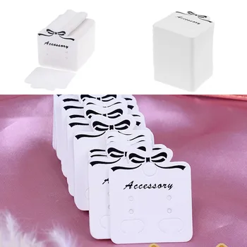 100Pcs 3.5x4cm Ear Studs Card Tag Marking Label Tags Necklace/Earring/Hairpin Packing Cards Jewelry Displays Paper Organizer
100Pcs 3.5x4cm Ear Studs Card Tag Marking Label Tags Necklace/Earring/Hairpin Packing Cards Jewelry Displays Paper Organizer