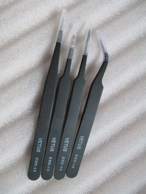 Fixmee 4pcs/set Hot Sale Best Price Safe Anti-static Tweezers Maintenance Repair Nippers Forceps Tools Kit
Fixmee 4pcs/set Hot Sale Best Price Safe Anti-static Tweezers Maintenance Repair Nippers Forceps Tools Kit