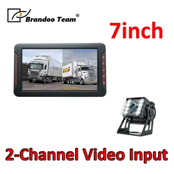 7 Inch HD 2-Channel Video Input LCD Display Car Rear View Monitor support two camera recording
7 Inch HD 2-Channel Video Input LCD Display Car Rear View Monitor support two camera recording