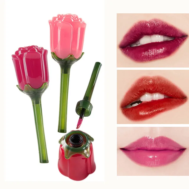 HANDAIYAN 5 Colors Rose Flower Lip Gloss Women Nude Shimmer Liquid Lipstick Lasting Moisturizer Matte Lip Makeup Lip Set 5ml
HANDAIYAN 5 Colors Rose Flower Lip Gloss Women Nude Shimmer Liquid Lipstick Lasting Moisturizer Matte Lip Makeup Lip Set 5ml