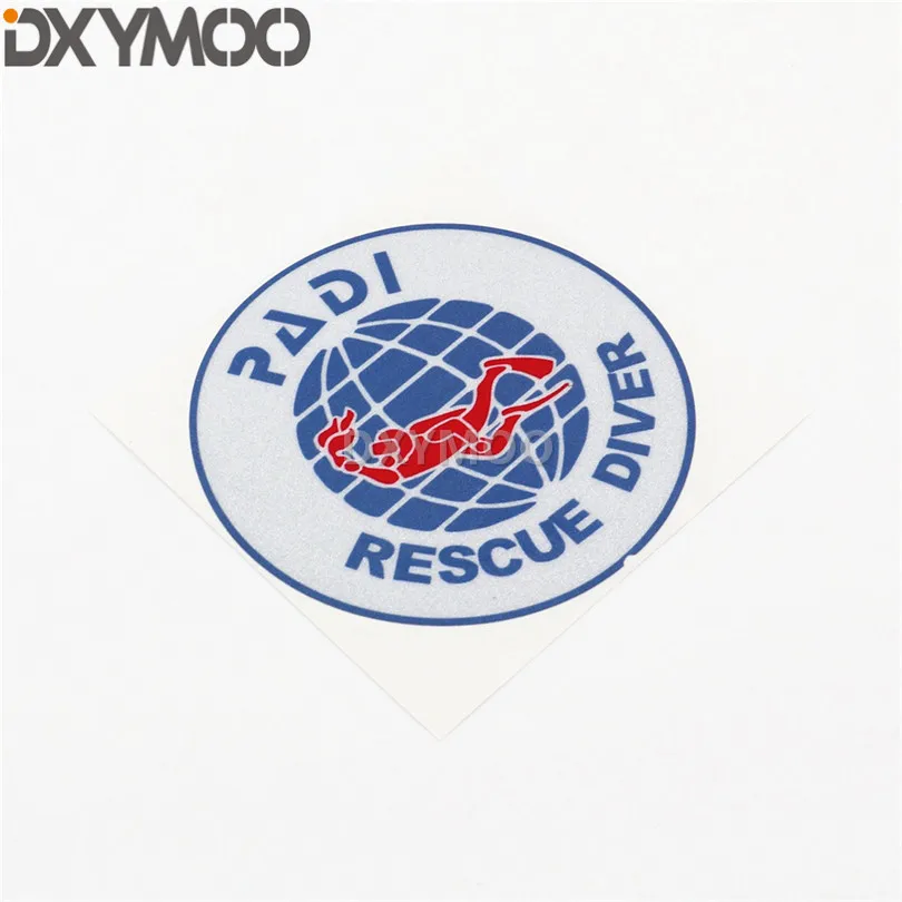 

Automobile Bike Auto Truck Body Window Sticker Decal PADI Rescue DIVER Scuba Diving Car Styling Bumper