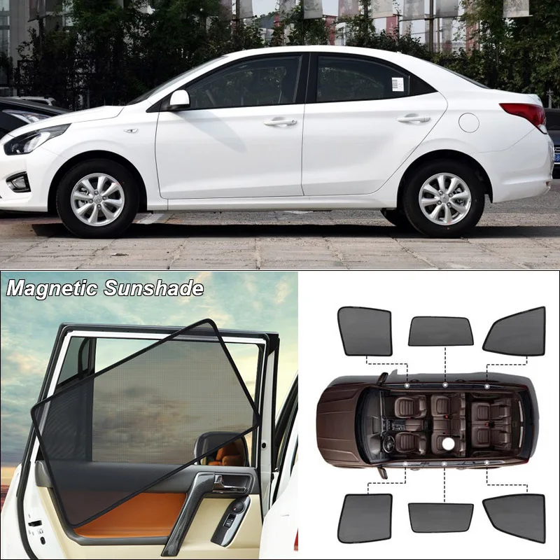Car Side Windows Magnetic Sun Shade UV Protection Ray Blocking Mesh Visor For HYUNDAI VERNA Curtain Accessories
Car Side Windows Magnetic Sun Shade UV Protection Ray Blocking Mesh Visor For HYUNDAI VERNA Curtain Accessories