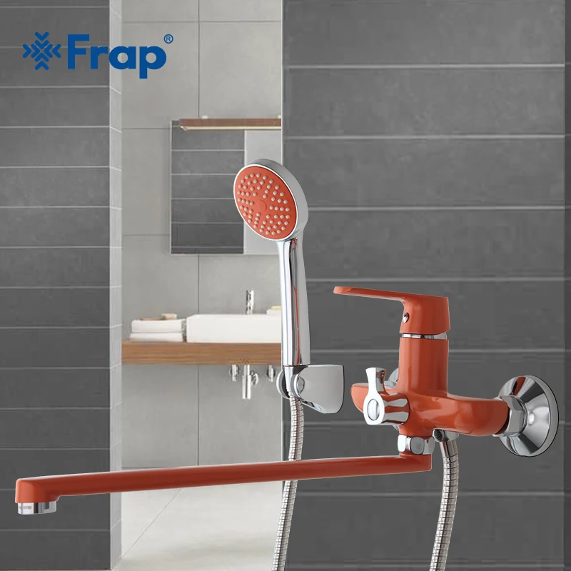 Frap 1 Set 350mm Outlet Pipe Shower System Cold and Hot Shower With Mixer Copper Body Surface Spray Painting F2231 F2232 F2233 
Frap 1 Set 350mm Outlet Pipe Shower System Cold and Hot Shower With Mixer Copper Body Surface Spray Painting F2231 F2232 F2233