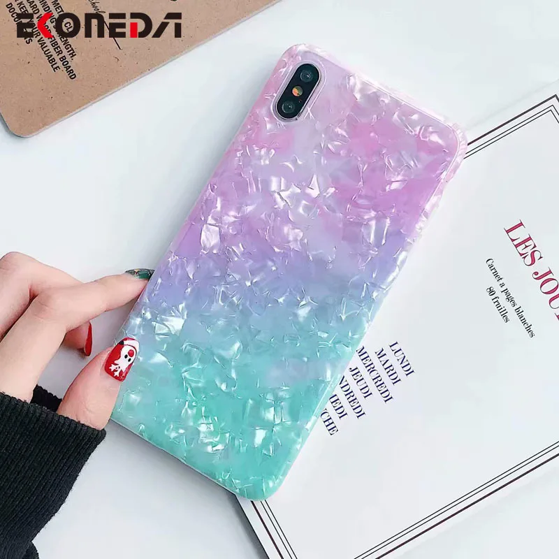 EKONEDA Bling Case For iPhone 8 Case Silicone Colorful Gradient Cases For iPhone 6 6S 7 8 Plus XS Max XR X Case Girl 2019 Cover
EKONEDA Bling Case For iPhone 8 Case Silicone Colorful Gradient Cases For iPhone 6 6S 7 8 Plus XS Max XR X Case Girl 2019 Cover