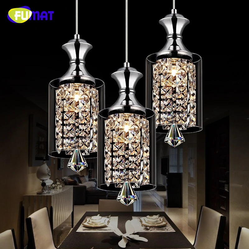 FUMAT LED Crystal Pendant Lamp Bar Dining Room Glass Lampshade Creative Personality Modern Lustre K9 Crystal Pendant Lights
FUMAT LED Crystal Pendant Lamp Bar Dining Room Glass Lampshade Creative Personality Modern Lustre K9 Crystal Pendant Lights