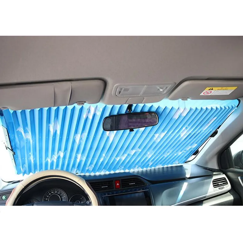 Automatic Retractable Car Window Sunshade Sunscreen Front Car Sun Visor Windshield Summer Car Sun Block Anti-UV Shade
Automatic Retractable Car Window Sunshade Sunscreen Front Car Sun Visor Windshield Summer Car Sun Block Anti-UV Shade