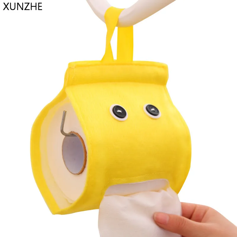 XUNZHE 1pcs New Cartoon Elfin Napkin Storage Box Cute Roll Paper Extract Cloth Bag Hone Kitchen Bathroom Hanging Tissue Holder
XUNZHE 1pcs New Cartoon Elfin Napkin Storage Box Cute Roll Paper Extract Cloth Bag Hone Kitchen Bathroom Hanging Tissue Holder