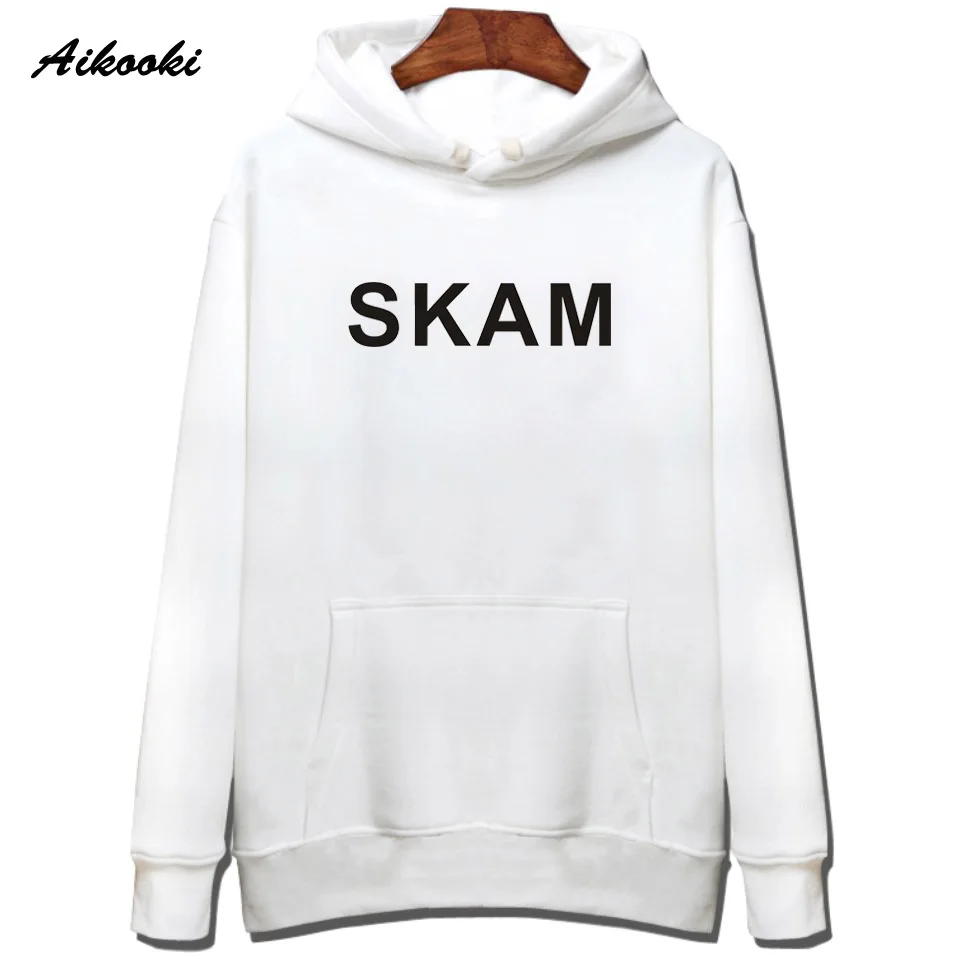 2018 Fashion Skam Hoodies men/women White Cotton Harajuku men's Sweatshirt men/women Skam Streetwear Hoodies men Clothes 4XL
2018 Fashion Skam Hoodies men/women White Cotton Harajuku men's Sweatshirt men/women Skam Streetwear Hoodies men Clothes 4XL