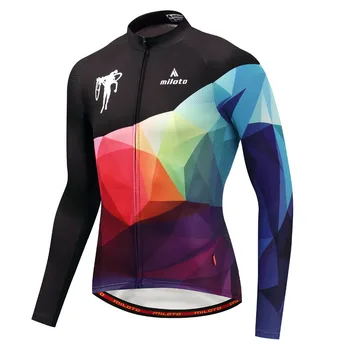 Cycling Jersey Long Sleeve Quick Dry Anti-sweat Autumn Spring Clothing Bicicleta MTB Bicycle Maillot Ropa Ciclismo Hombre Top
Cycling Jersey Long Sleeve Quick Dry Anti-sweat Autumn Spring Clothing Bicicleta MTB Bicycle Maillot Ropa Ciclismo Hombre Top