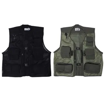 Fishing Vest Professional Outdoor Sports Mesh Breathable Jacket Multi Pockets Ultralight Quick Dry Men Waistcoat Fishing Vest
Fishing Vest Professional Outdoor Sports Mesh Breathable Jacket Multi Pockets Ultralight Quick Dry Men Waistcoat Fishing Vest