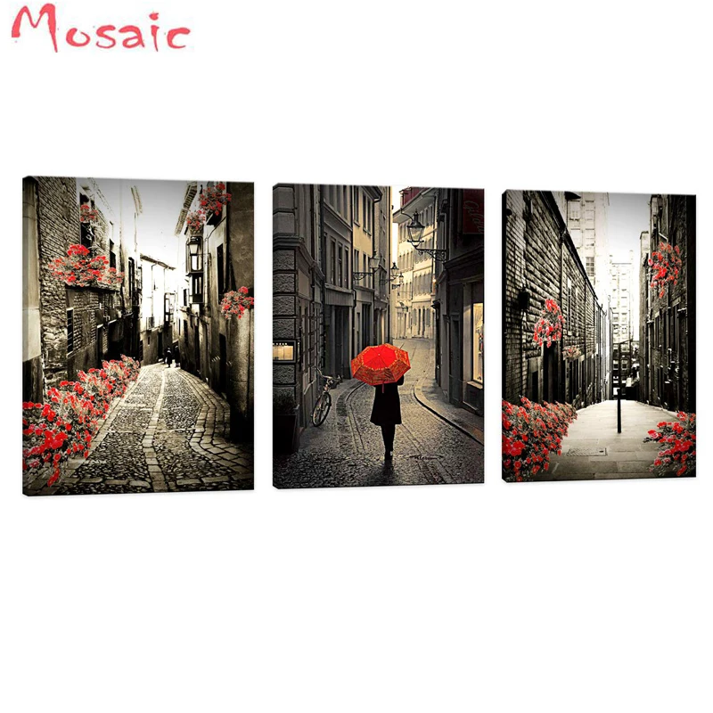 Full Square/Round Drill 5D DIY Diamond Painting European Black and White Architecture Street View Red Flower Diamond Embroidery
Full Square/Round Drill 5D DIY Diamond Painting European Black and White Architecture Street View Red Flower Diamond Embroidery
