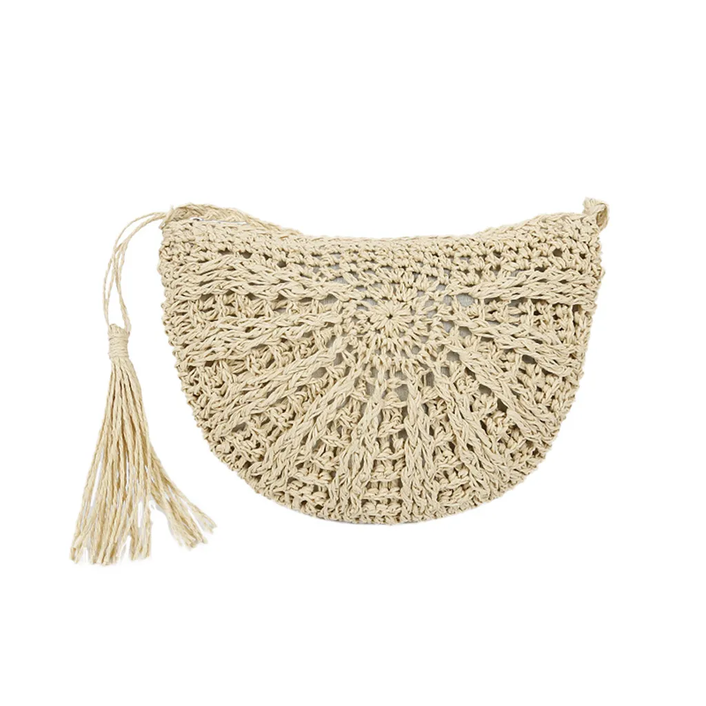Maison Fabre Summer Fashion Women Handbags Shoulder Bags Semicircular Handwoven Retro Rattan Straw Beach Crossbody Bags dropship
Maison Fabre Summer Fashion Women Handbags Shoulder Bags Semicircular Handwoven Retro Rattan Straw Beach Crossbody Bags dropship