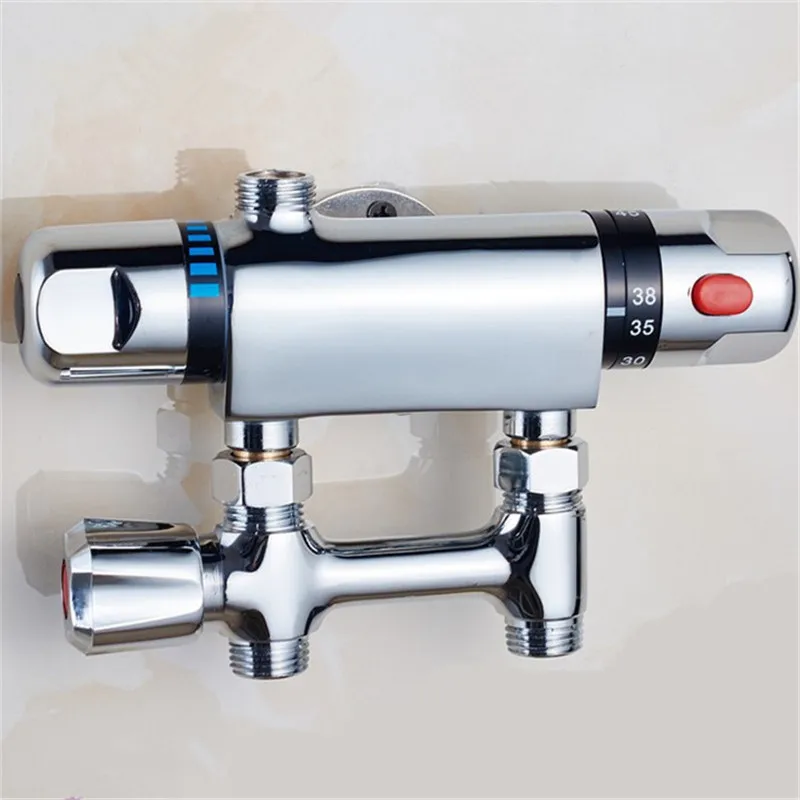 Bathroom Thermostatic Faucet Chrome Finish Mixer Tap , Constant Temperature Faucet Mix Water Valve Full Copper ,shower faucet
Bathroom Thermostatic Faucet Chrome Finish Mixer Tap , Constant Temperature Faucet Mix Water Valve Full Copper ,shower faucet