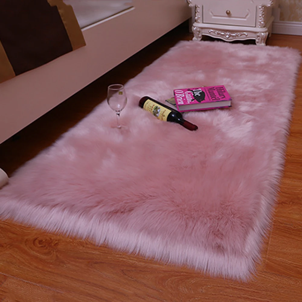 NEW High Quality Super Soft Blanket Bed Shiny Sheepskin Washable Rugs Faux Fur Mats Wool Carpet Home Textile Decoration
NEW High Quality Super Soft Blanket Bed Shiny Sheepskin Washable Rugs Faux Fur Mats Wool Carpet Home Textile Decoration