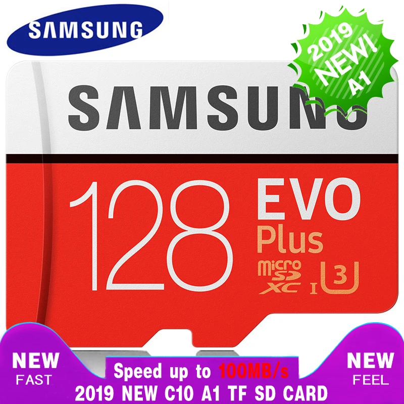 SAMSUNG Tf Micro SD 16GB 32GB 64GB 128GB 256GB Memory Card SDHC SDXC Grade EVO+ Plus Class 10 C10 UHS Cards Flash Microsd Fast
SAMSUNG Tf Micro SD 16GB 32GB 64GB 128GB 256GB Memory Card SDHC SDXC Grade EVO+ Plus Class 10 C10 UHS Cards Flash Microsd Fast