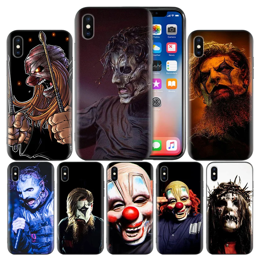 Slipknot Clown Corey Taylor Fundas Case For Apple iPhone 7 8 6 6S Plus X XS MAX XR 5 5S SE 10 Ten 7Plus 6SPlus Mobile Phone Bag
Slipknot Clown Corey Taylor Fundas Case For Apple iPhone 7 8 6 6S Plus X XS MAX XR 5 5S SE 10 Ten 7Plus 6SPlus Mobile Phone Bag
