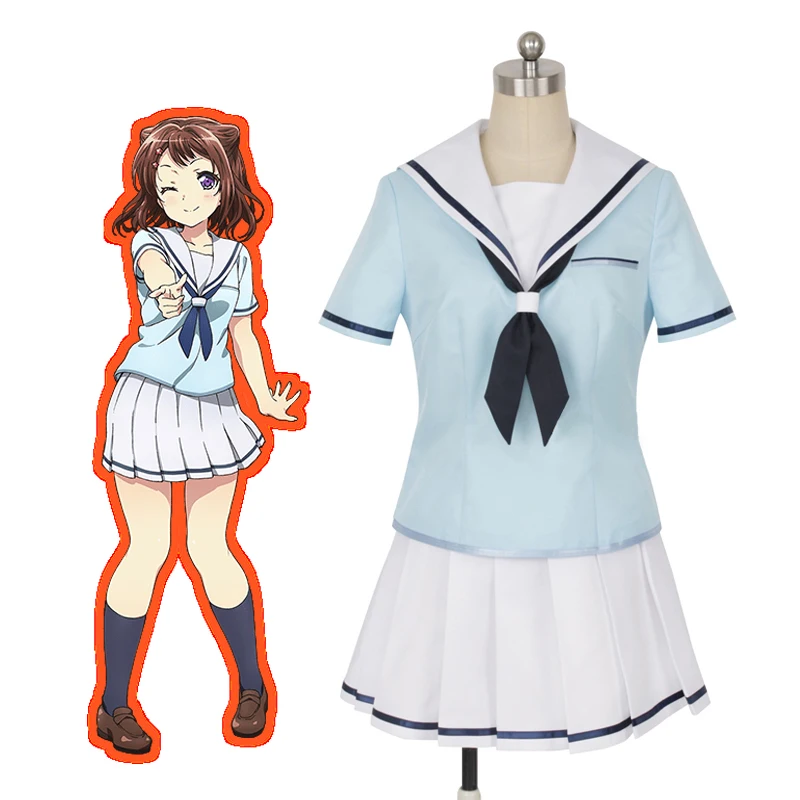 BanG Dream! Poppin'Party Toyama Kasumi Hanazono Tae Ushigome Rimi Yamabuki Saaya Ichigaya Arisa школьная форма косплей костюм
BanG Dream! Poppin'Party Toyama Kasumi Hanazono Tae Ushigome Rimi Yamabuki Saaya Ichigaya Arisa школьная форма косплей костюм