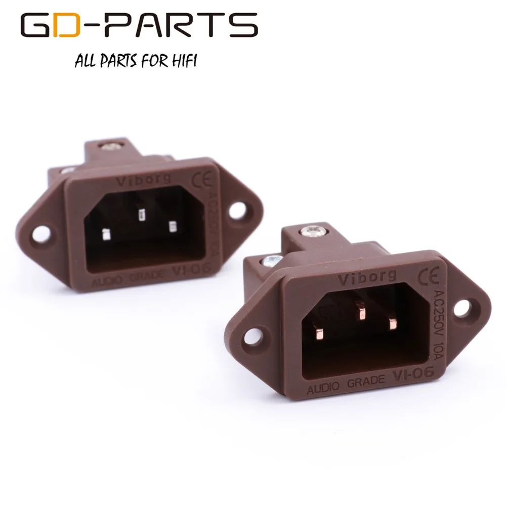 Viborg High End Pure Copper Power Socket IEC320 C14 Mains AC Male Power Plug Electric Power Cord Inlet Receptacle Connector CE
Viborg High End Pure Copper Power Socket IEC320 C14 Mains AC Male Power Plug Electric Power Cord Inlet Receptacle Connector CE