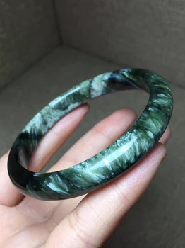 Genuine Natural Green Seraphinite Reiki Gemstone Charm Healing Bangle Stone Woman Lady Inner Diameter 60mm AAAAA Certificate
Genuine Natural Green Seraphinite Reiki Gemstone Charm Healing Bangle Stone Woman Lady Inner Diameter 60mm AAAAA Certificate
