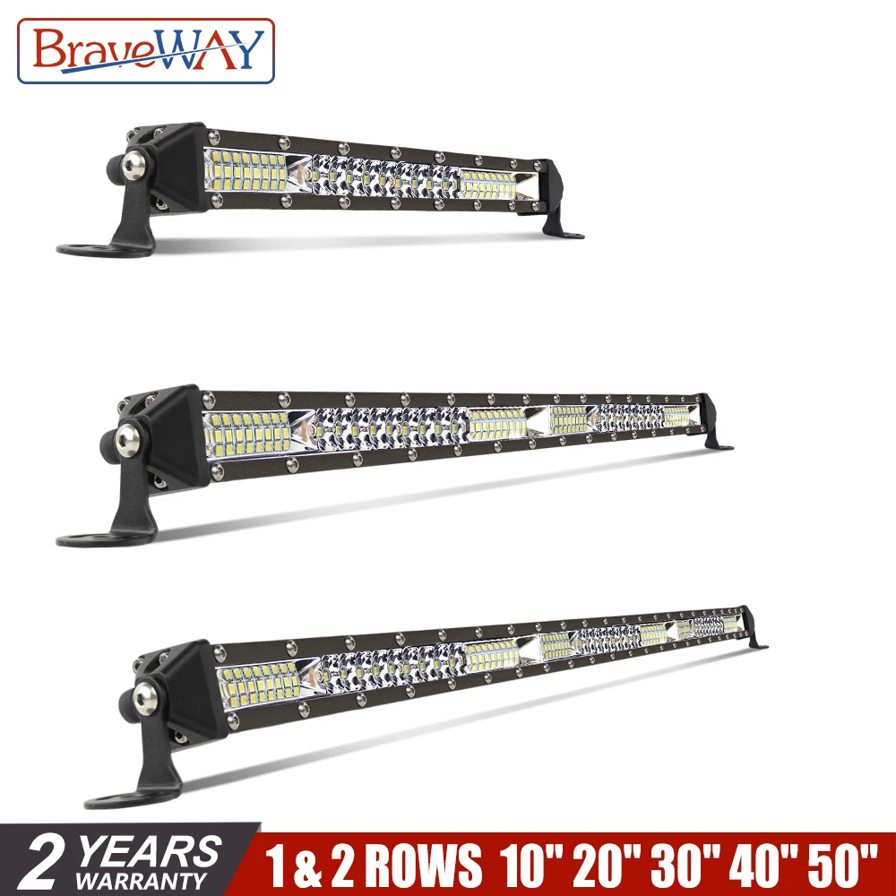 BraveWay 10" 20" 30" One Row 50W 100W 150W Led Light Bar for 4x4 LADA Dodge Ford ATV SUV Offroad Pickup Truck Boat Extra Light
BraveWay 10" 20" 30" One Row 50W 100W 150W Led Light Bar for 4x4 LADA Dodge Ford ATV SUV Offroad Pickup Truck Boat Extra Light