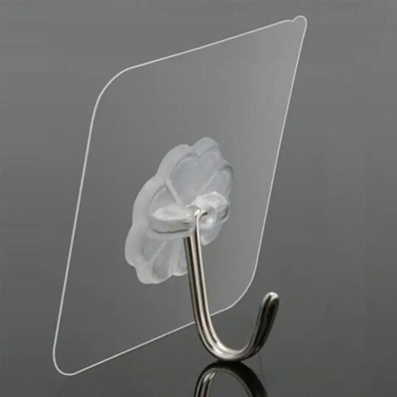 4pcs/lot Transparent PVC Adhesive Door Hangers Bathroom Portable Nail Free Hooks No Scratch
4pcs/lot Transparent PVC Adhesive Door Hangers Bathroom Portable Nail Free Hooks No Scratch