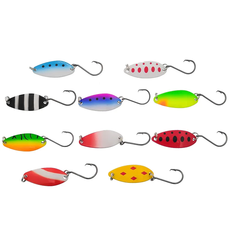 10pcs/lot 6.5g 4.1cm Fishing Tackle Bait Fishing Metal Spoon Lure Bait For Trout Bass Spoons Small Hard Sequins Spinner Spoon
10pcs/lot 6.5g 4.1cm Fishing Tackle Bait Fishing Metal Spoon Lure Bait For Trout Bass Spoons Small Hard Sequins Spinner Spoon