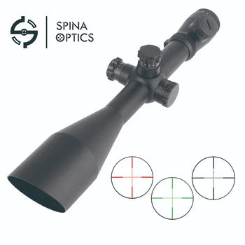SPINA OPTICS Hunting Scope 6-24X60E Riflescope Mil Dot Glass Etched Reticle Illuminated Side Parallax Adjustment Optical Sight
SPINA OPTICS Hunting Scope 6-24X60E Riflescope Mil Dot Glass Etched Reticle Illuminated Side Parallax Adjustment Optical Sight