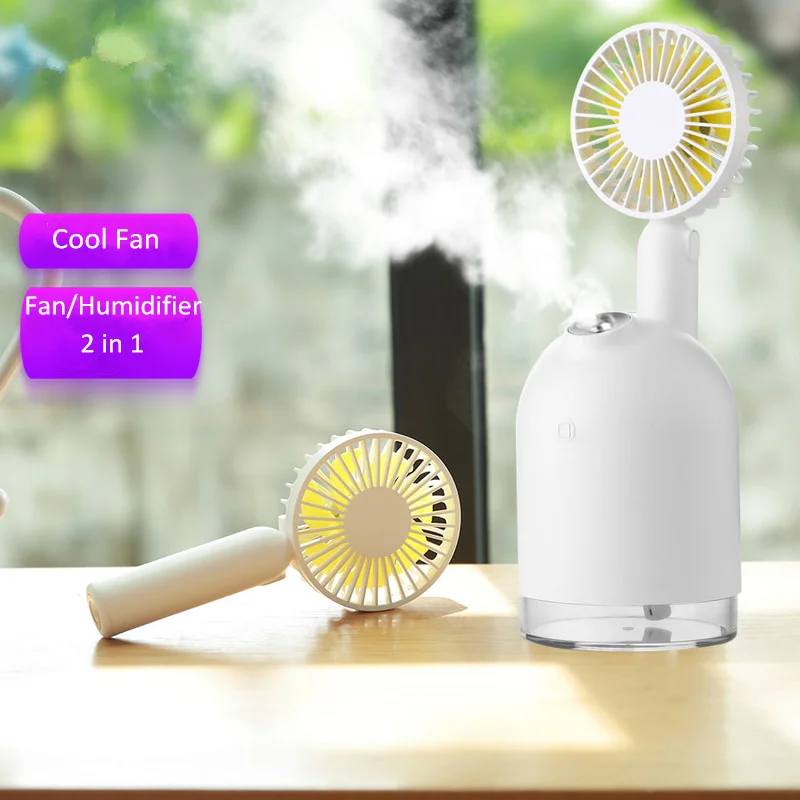 USB Mini Humidifier Fan 7 Colors Light Portable Desktop Conditioner Handheld Fan Air Purifier Cooling Fans For Bedroom Office
USB Mini Humidifier Fan 7 Colors Light Portable Desktop Conditioner Handheld Fan Air Purifier Cooling Fans For Bedroom Office