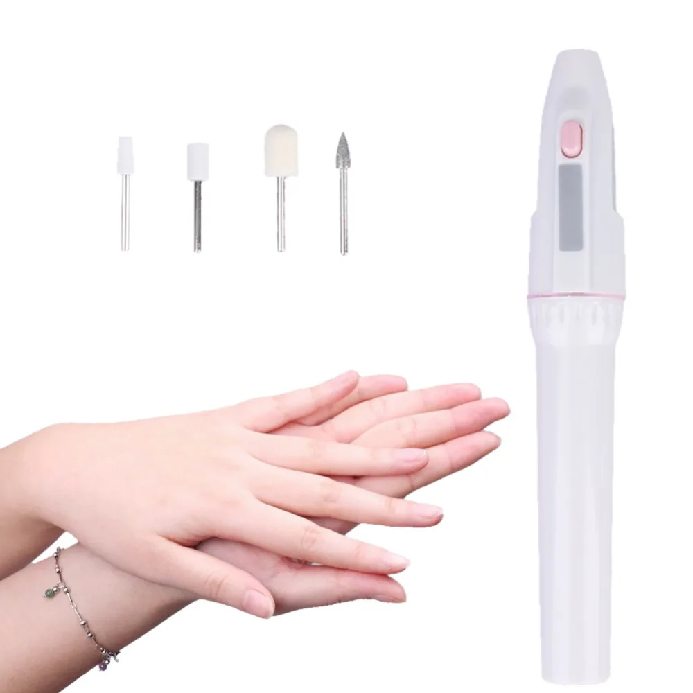 New Nail Art Care Tips Electric Buffing Polishing Drills Manicure Pedicure Toe Nail Grinding File Pen Drill Tool
New Nail Art Care Tips Electric Buffing Polishing Drills Manicure Pedicure Toe Nail Grinding File Pen Drill Tool
