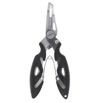 8 Pack Stainless Steel Fishing Pliers Line Cutter Hook Tackle Tool Black 
8 Pack Stainless Steel Fishing Pliers Line Cutter Hook Tackle Tool Black