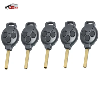 KEYECU 5 Pcs/lot New Replacement Uncut Remote Car Key Fob 3 Button 434MHz 7941 Chip for Mercedes-Benz Smart Fortwo 2007-2013
KEYECU 5 Pcs/lot New Replacement Uncut Remote Car Key Fob 3 Button 434MHz 7941 Chip for Mercedes-Benz Smart Fortwo 2007-2013