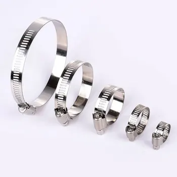 10Pcs Adjustable Screw Worm Gear Drive Fixed Wire Hose Clamp 201 Stainless Steel Hose Hoop Pipe Clamp Band Clip 8-197mm
10Pcs Adjustable Screw Worm Gear Drive Fixed Wire Hose Clamp 201 Stainless Steel Hose Hoop Pipe Clamp Band Clip 8-197mm