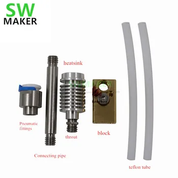 Ultimaker UM2+ Block set New updated Through hole heatsink hotend kit for UM3 Dual Nozzles For 1.75mm Filament
Ultimaker UM2+ Block set New updated Through hole heatsink hotend kit for UM3 Dual Nozzles For 1.75mm Filament