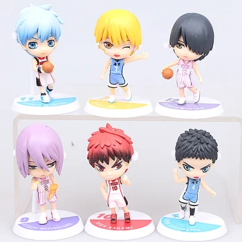 6pcs/lot Japanese classic anime figure Q version PVC THE BASKET WHICH KOROKO PLAYS action figure collectible model toys for boys
6pcs/lot Japanese classic anime figure Q version PVC THE BASKET WHICH KOROKO PLAYS action figure collectible model toys for boys