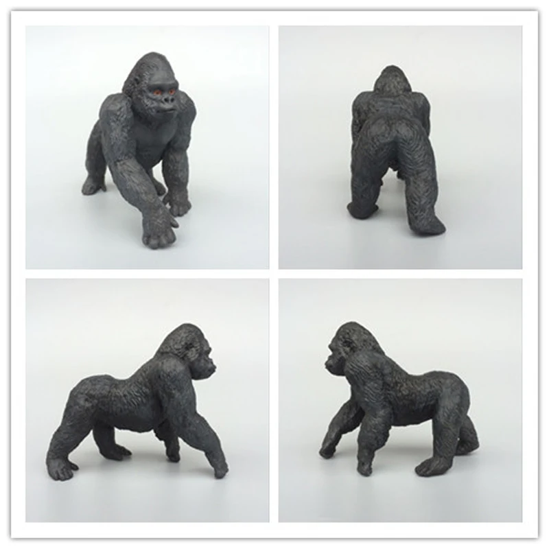 Simulation animal model of West African lowland gorilla chimp ape King Kong 1pc child toys anime action figure
Simulation animal model of West African lowland gorilla chimp ape King Kong 1pc child toys anime action figure